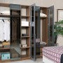 Oasis Bazalı Yatak Odası - Reflekte Kapaklı İndirimli Mobilya