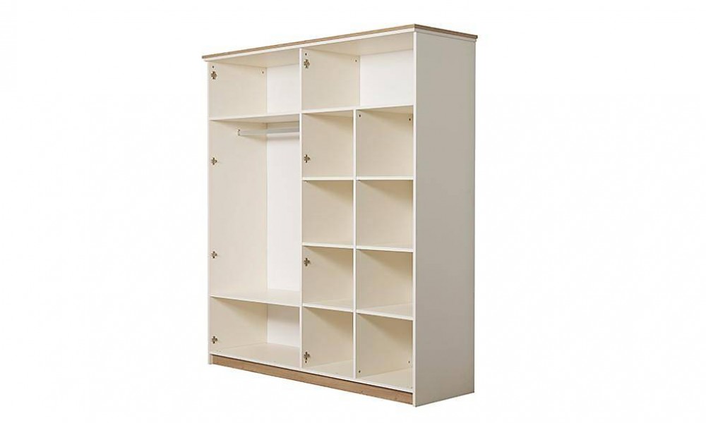 Loriket Gardrop - 4 Kapılı İndirimli Mobilya