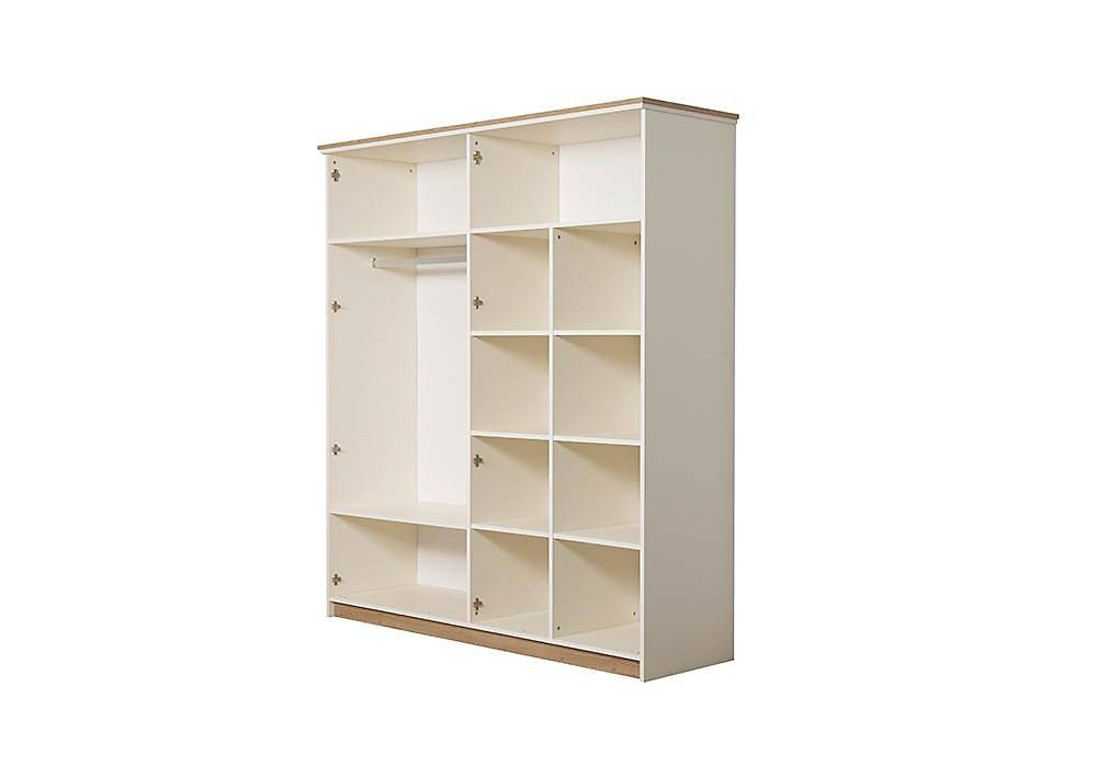 Loriket Gardrop - 4 Kapılı