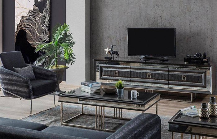 Işıltı Luxury Tv Sehpası