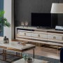 Işıltı Luxury Ekru Tv SehpasıAvangarde TV Ünitesi