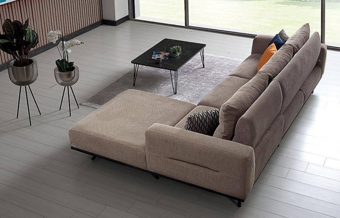 Valentino Köşe Takımı Metal Kasa