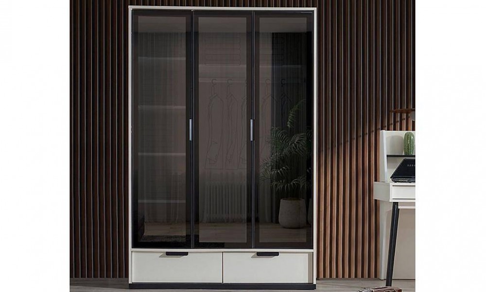 Newport Aytaşı 3 Kapılı Gardrop V2 Kapaklı Gardırop