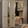 Solena 4 Kapılı Gardrop Kapaklı Gardırop