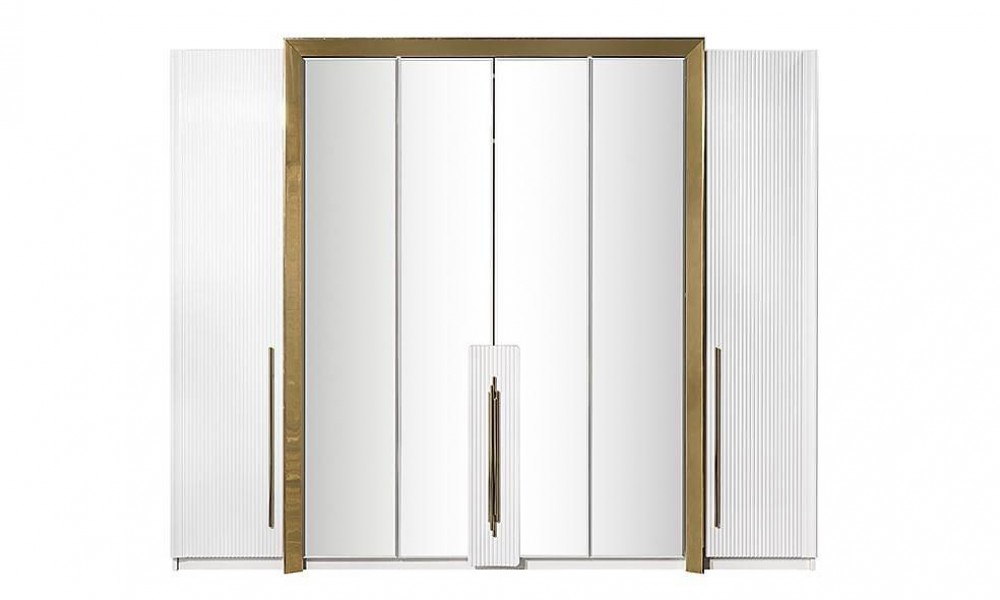 Dante Luxury 6 Kapılı Gardrop Kapaklı Gardırop Dante Luxury 6 Kapılı Gardrop Kapaklı Gardırop