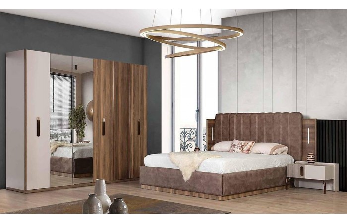 Paradise 6 Kapılı Bazalı Yatak Odası