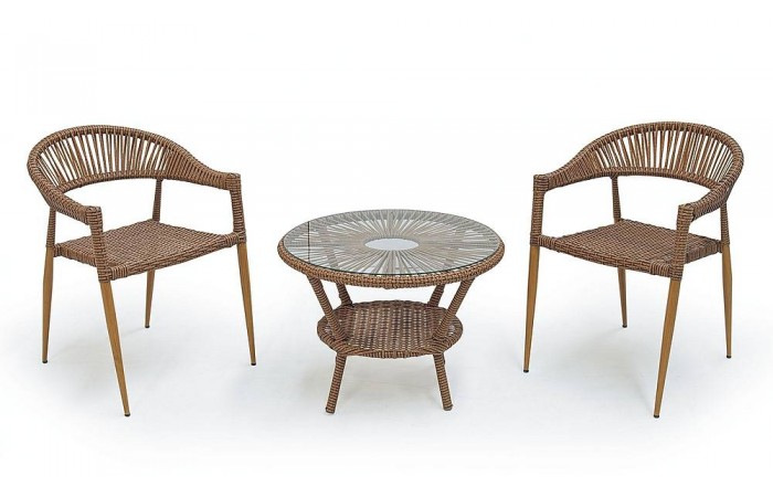 Saga Rattan Çay Seti