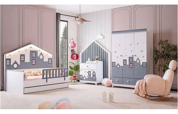 Ozzo Gri Montessori Genç Odası