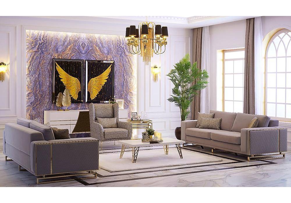 Olena Gold Koltuk Takımı