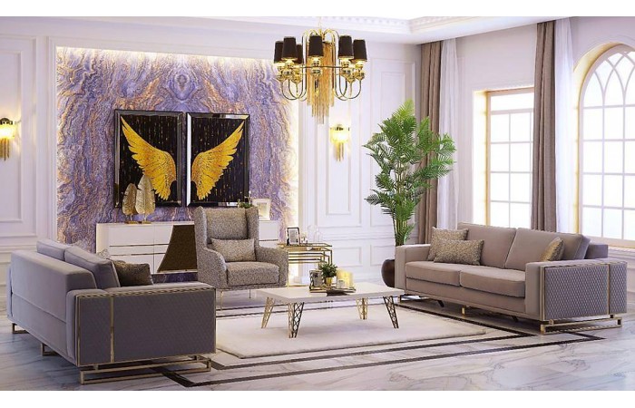 Olena Gold Koltuk Takımı