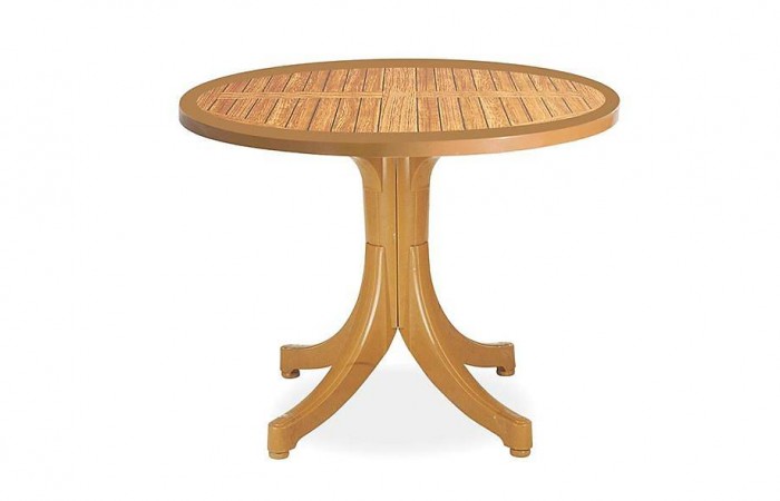 Pera 90 Teak Ahşap Dekor Masa