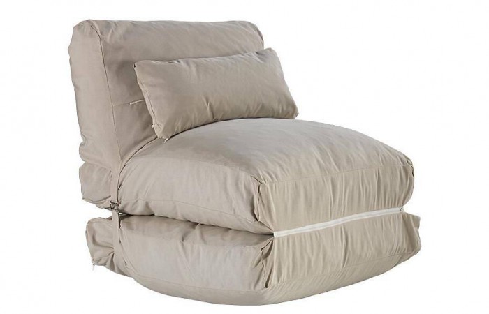 Sitting Sleep Katlanır Minder - Krem