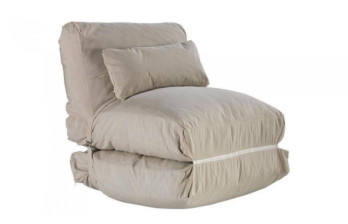 Sitting Sleep Katlanır Minder - Krem
