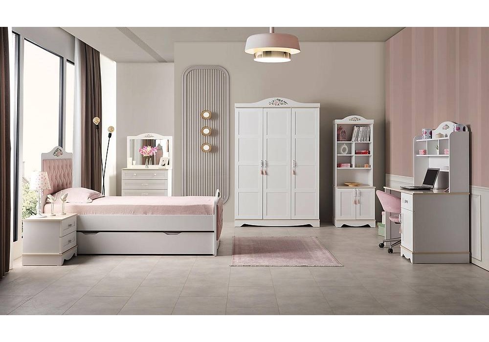 Pink Genç Odası - 3 Kapılı