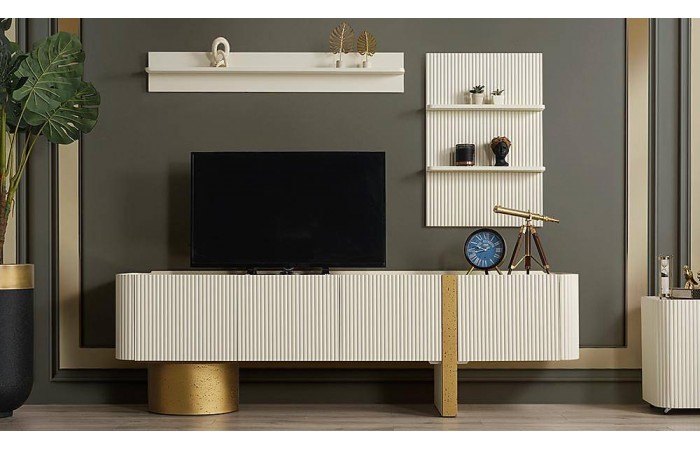 Baroc Tv Ünitesi - Gold