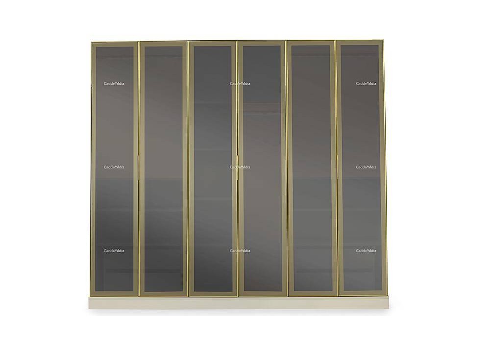 Safir 6 Kapılı Mdf Gardrop
