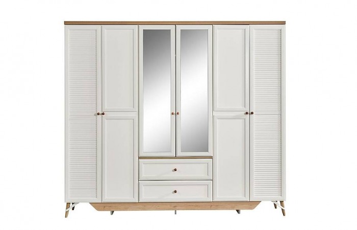 Vitalia 6 Kapaklı Gardrop