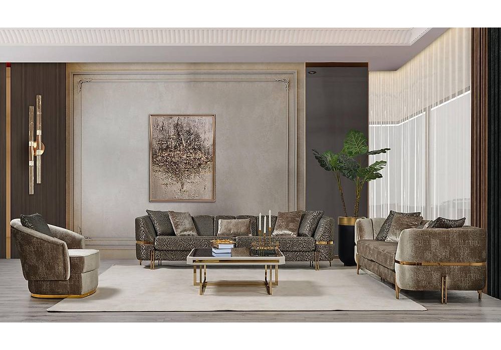 Kamelya Salon Takımı - Renkli