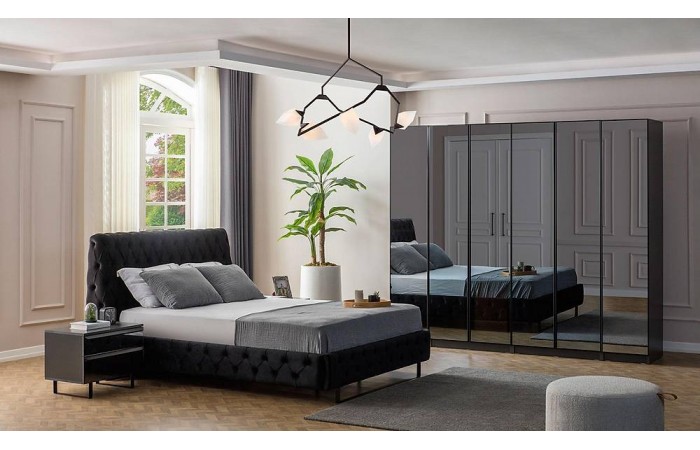 Palace Bazalı Yatak Odası - 6 Kapılı