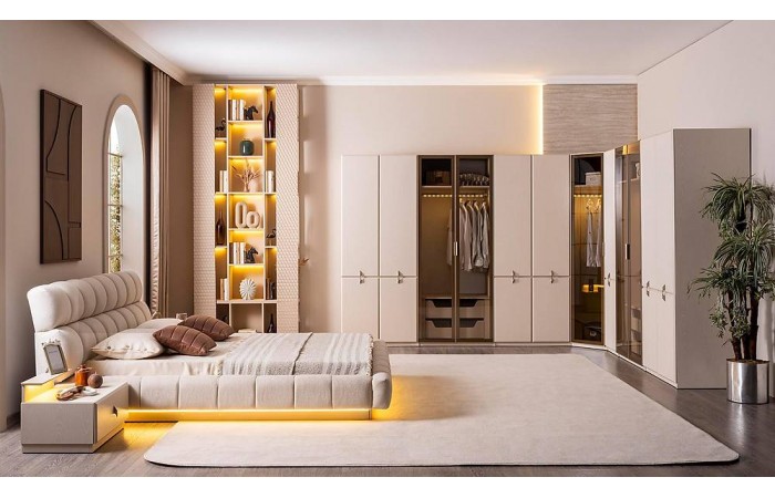 Atelier Yatak Odası - Köşe Dolaplı