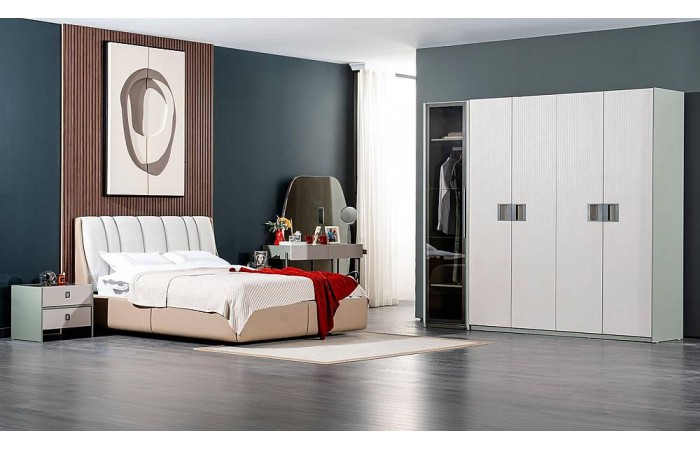 Gardena Bazalı Yatak Odası - 5 Kapılı