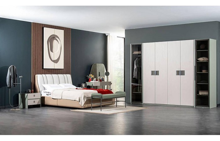 Gardena Bazalı Yatak Odası - 6 Kapılı