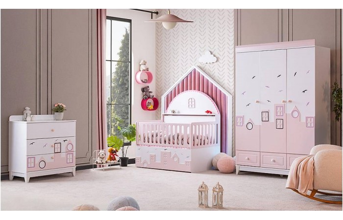 Ozzo Bebek Odası - Pembe
