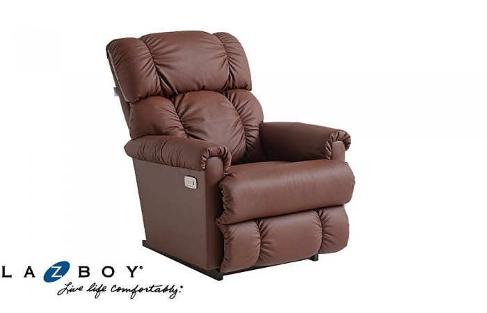 La-Z-Boy Pinnacle Leather Madras Elektrikli Tv Koltuğu - Chesnut