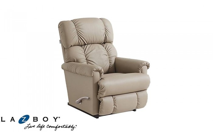 La-Z-Boy Pinnacle Leather Madras Sallanır TV Koltuğu - Mushroom
