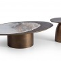 Wave Orta Sehpa Seti - Brass Wave Orta Sehpa Seti - Brass