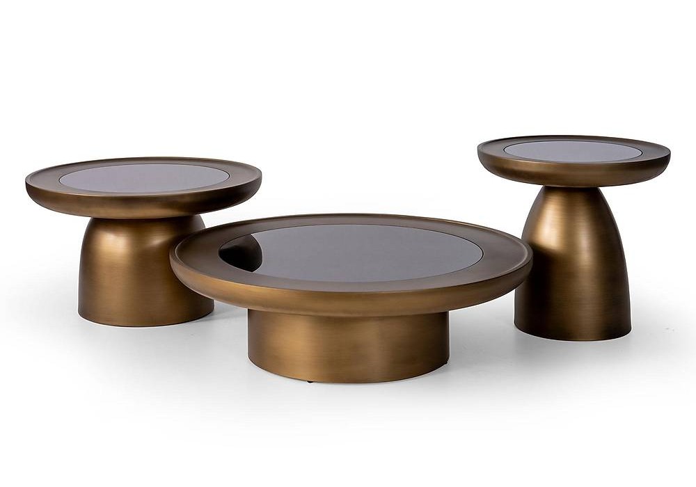 Dyno Orta Sehpa Seti - Brass