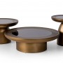 Dyno Orta Sehpa Seti - Brass Dyno Orta Sehpa Seti - Brass