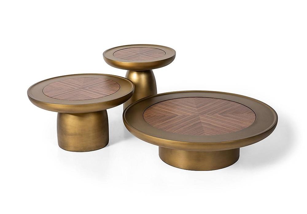 Parker Orta Sehpa Seti - Brass