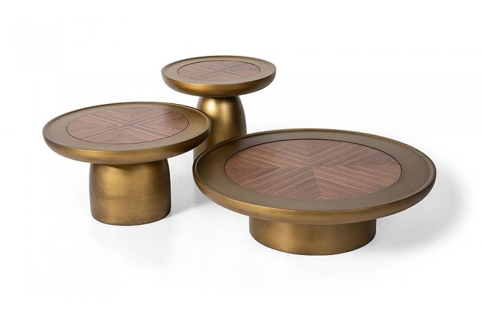 Parker Orta Sehpa Seti - Brass