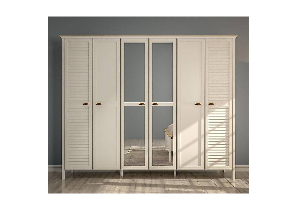 Astoria 6 Kapılı Gardrop - Askılı