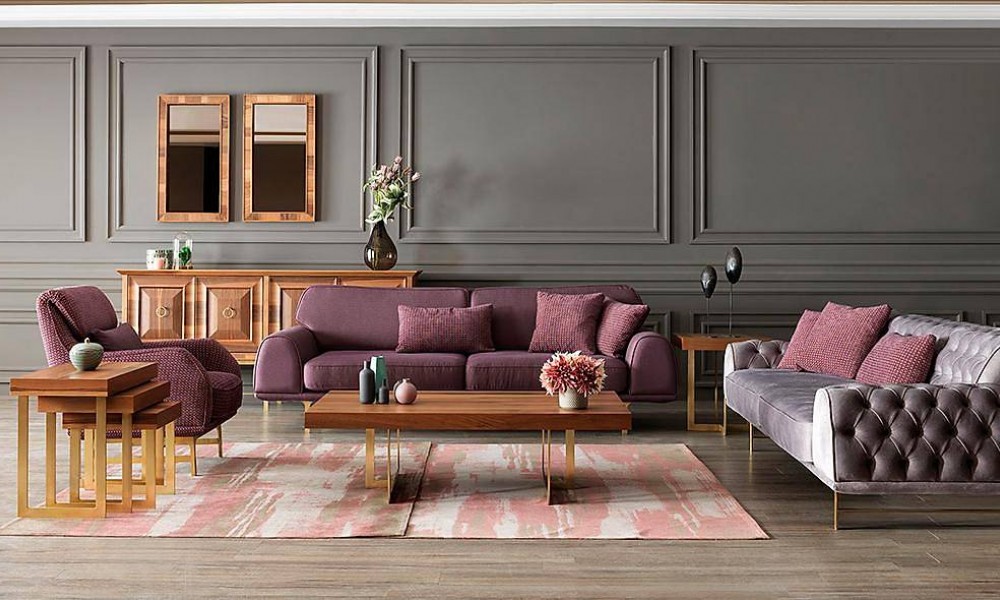 Lusso Gold Salon Takımı Lusso Gold Salon Takımı