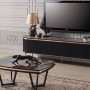 Mood Siyah Bronz Tv Sehpası