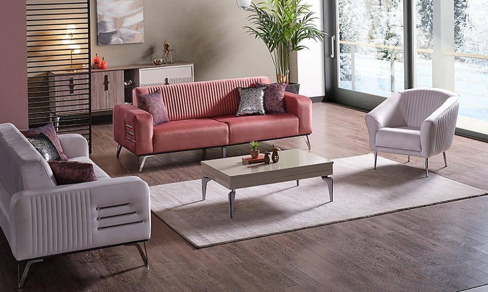 Esila Salon Takımı Metal Kasa Esila Salon Takımı Metal Kasa