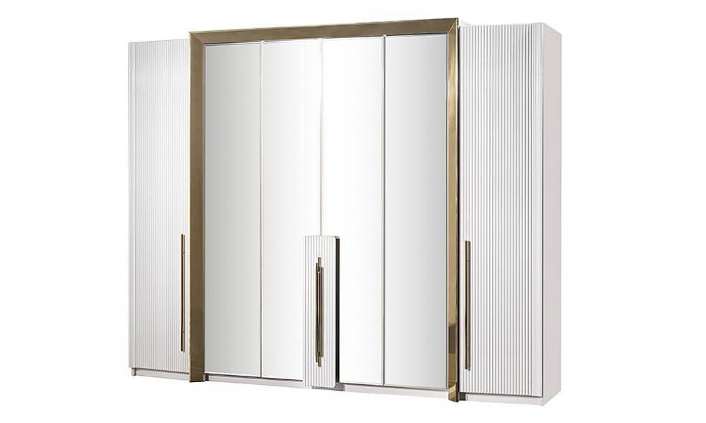 Dante Luxury 6 Kapılı Gardrop Kapaklı Gardırop Dante Luxury 6 Kapılı Gardrop Kapaklı Gardırop