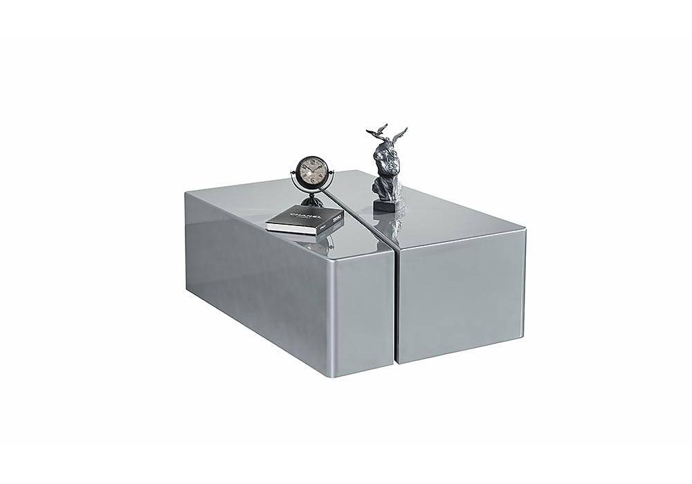 Tiana Orta Sehpa - Silver