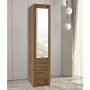 Justo Ceviz Gardrop - 5 Kapılı Kapaklı Gardırop