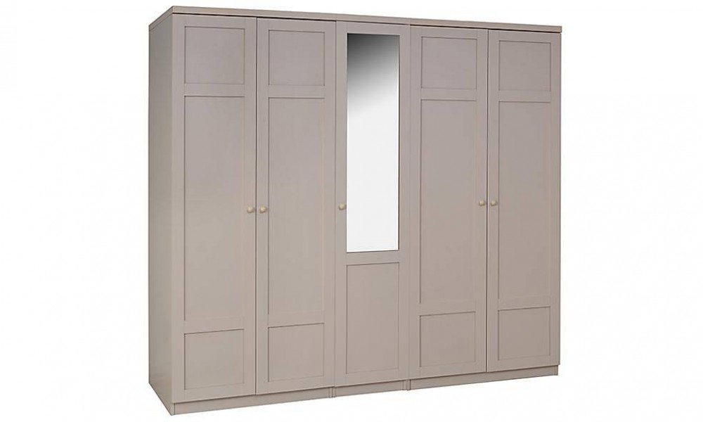 Vista Vizon Gardrop - 5 Kapılı Kapaklı Gardırop Vista Vizon Gardrop - 5 Kapılı Kapaklı Gardırop