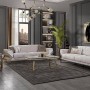 Kayra Salon Takımı - Ekru Kayra Salon Takımı - Ekru