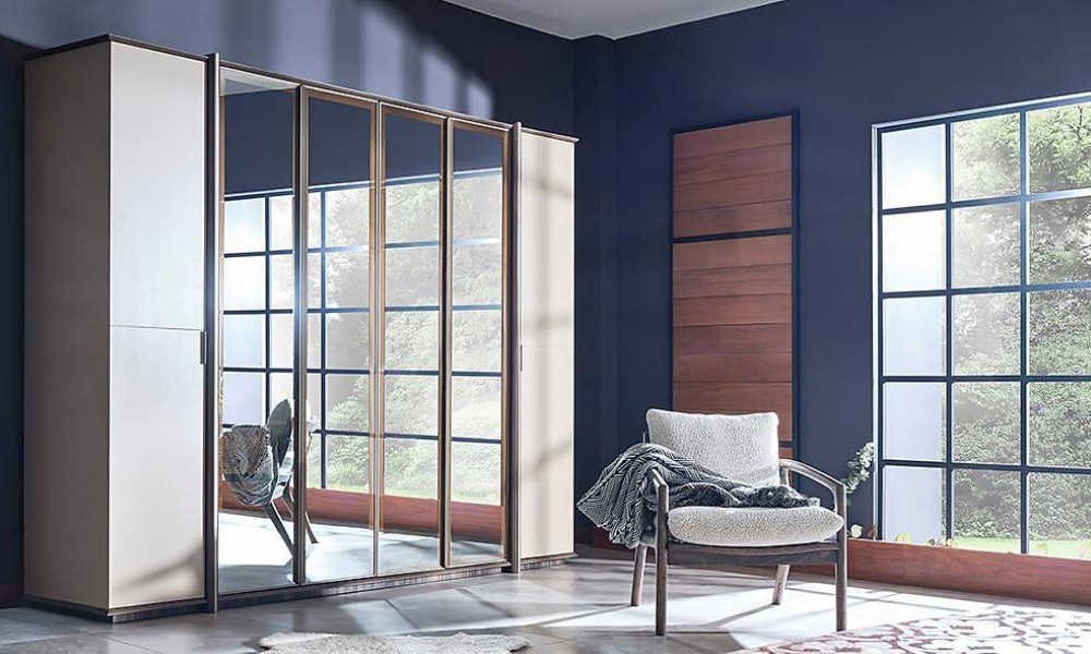 Valeron 6 Kapılı Gardrop Kapaklı Gardırop