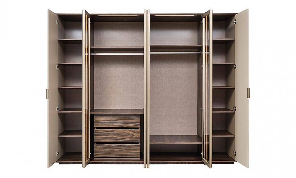 Valeron 6 Kapılı Gardrop Kapaklı Gardırop