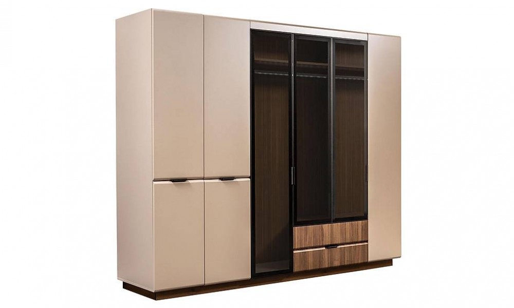 Valentina 6 Kapılı Gardrop Kapaklı Gardırop