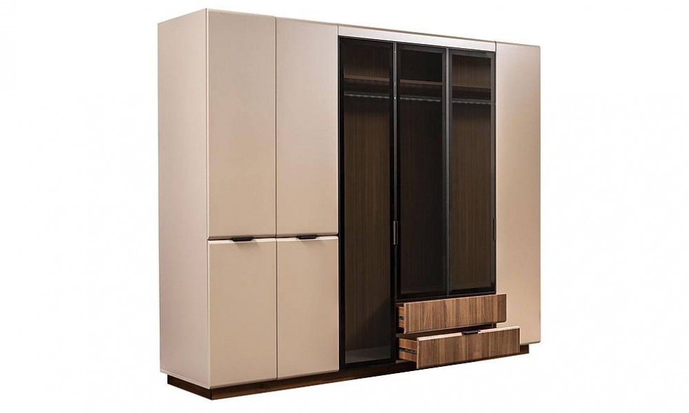 Valentina 6 Kapılı Gardrop Kapaklı Gardırop