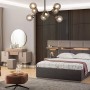 Lova Bazalı Yatak Odası - 6 Kapılı Yatak Odası