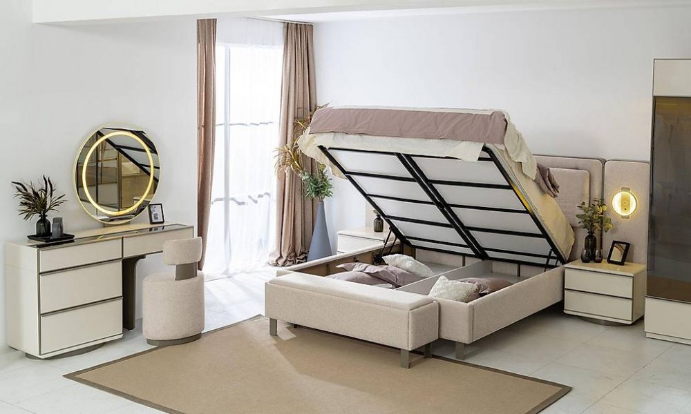 Sunny Bazalı Yatak Odası - 6 Kapılı Sunny Bazalı Yatak Odası - 6 Kapılı