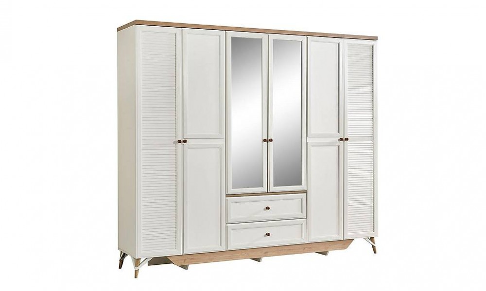 Vitalia 6 Kapaklı Gardrop Kapaklı Gardırop Vitalia 6 Kapaklı Gardrop Kapaklı Gardırop